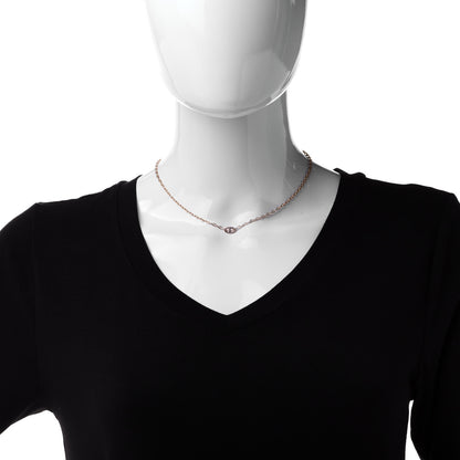 Hermes 18K Rose Gold TPM Farandole Pendant Necklace SH 2 of 7