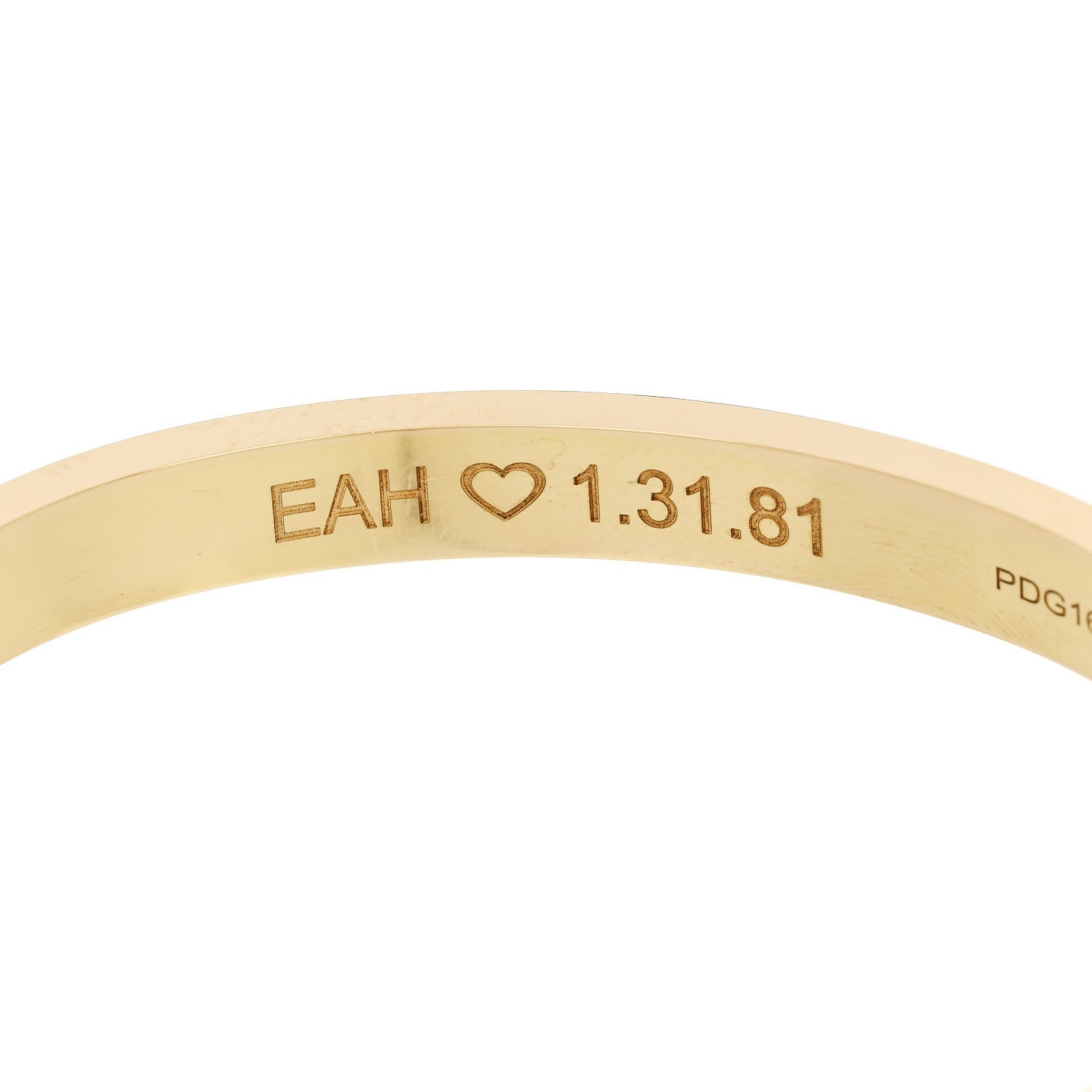 Cartier 18K Yellow Gold LOVE Bracelet 15 7 of 10
