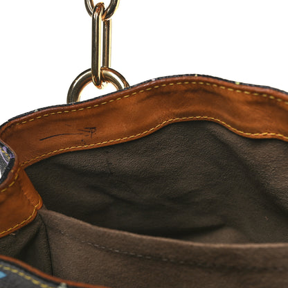 Louis Vuitton Monogram Multicolor Audra Black 9 of 10