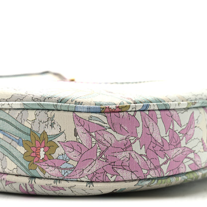 Gucci New Shangai Calfskin Tiger Savanah Small Jackie 1961 Hobo Chalky White Multicolor 9 of 9