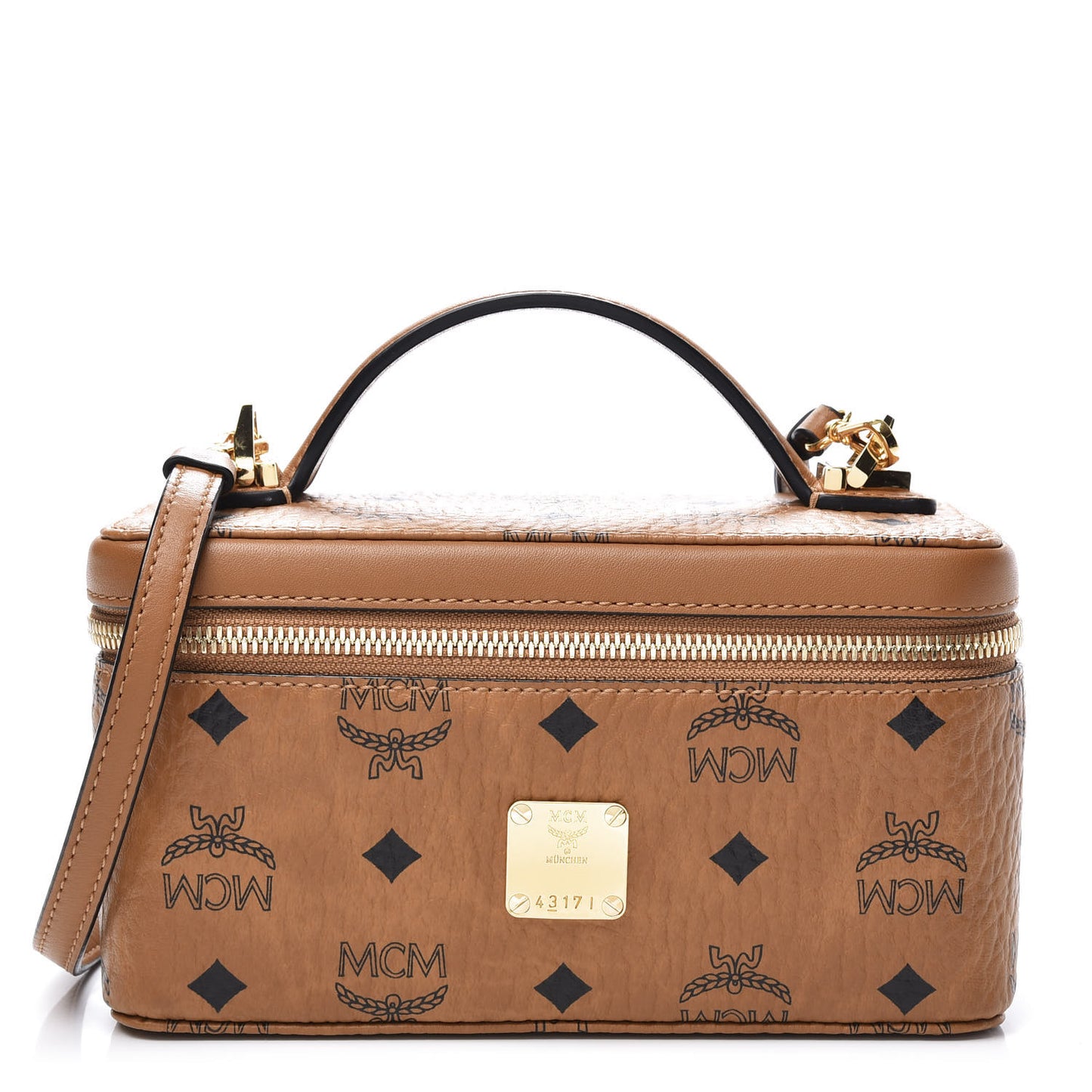 Visetos Vanity Case Cognac