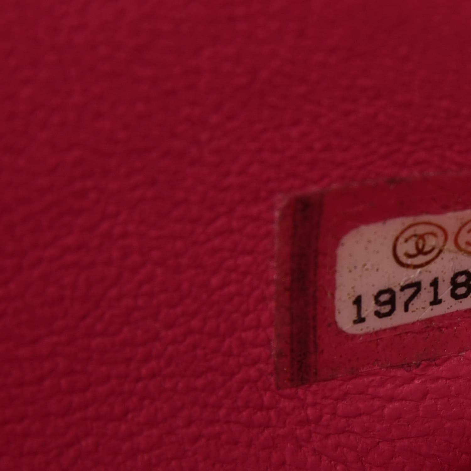 Chanel Lambskin Quilted Mini Rectangular Flap Dark Pink 6 of 7
