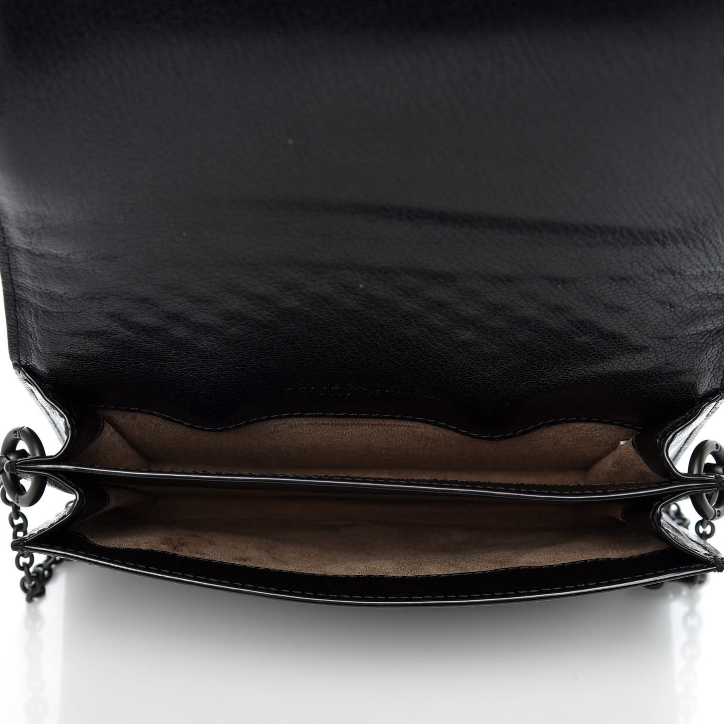 Goatskin Knit Intrecciato Mini Montebello Crossbody Bag Black Gold