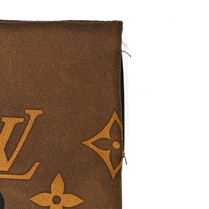 Louis Vuitton Silk Monogram Confidential Bandeau Brown 6 of 8