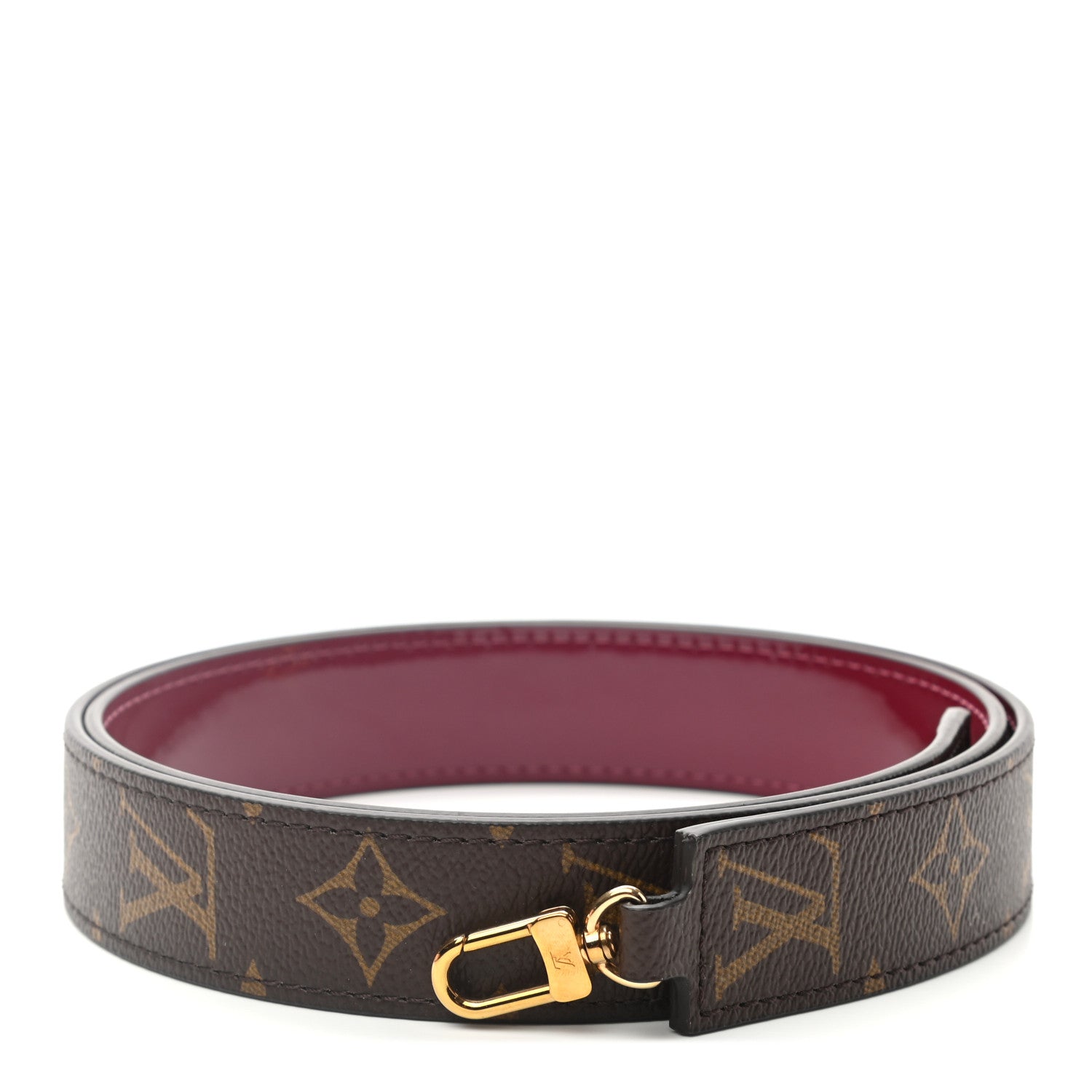 Louis Vuitton Patent Monogram Miroir Shoulder Strap Magenta 1 of 5