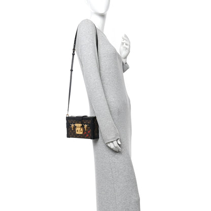 Louis Vuitton Monogram Petite Malle Black 2 of 9
