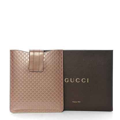 Gucci Shiny Microguccissima Ipad Case Violet Old Rose 7 of 8