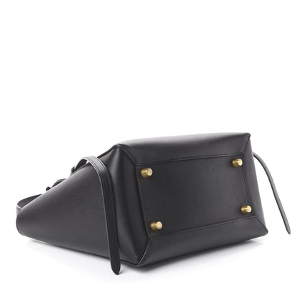 Celine Grained Calfskin Mini Belt Bag Black 3 of 7