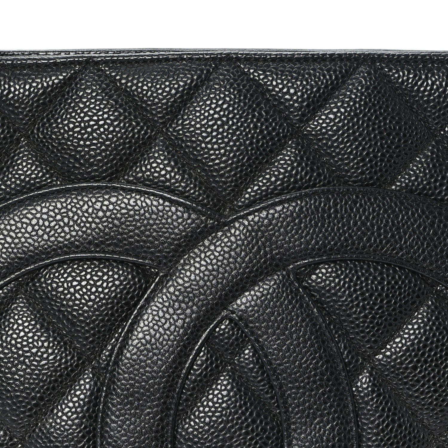 Chanel Caviar Quilted Medallion Tote Black 8 of 10