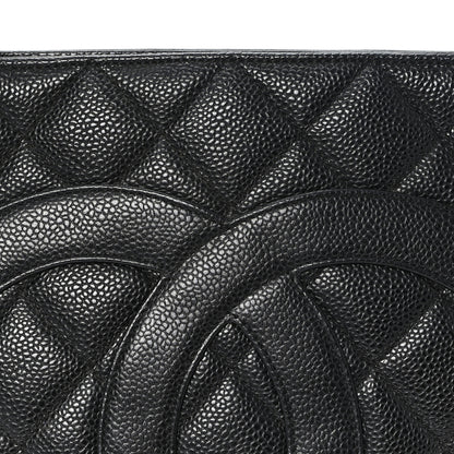 Chanel Caviar Quilted Medallion Tote Black 8 of 10