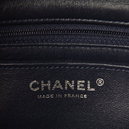 Chanel Tweed Quilted Mini Rectangular Flap Blue Purple Khaki Pink 6 of 13