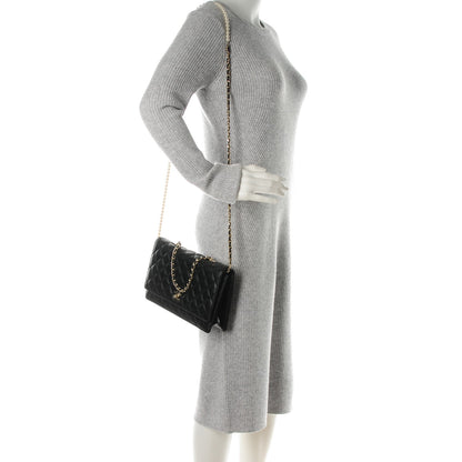 Chanel Lambskin Quilted Fantasy Pearl Flap Black 2 of 8