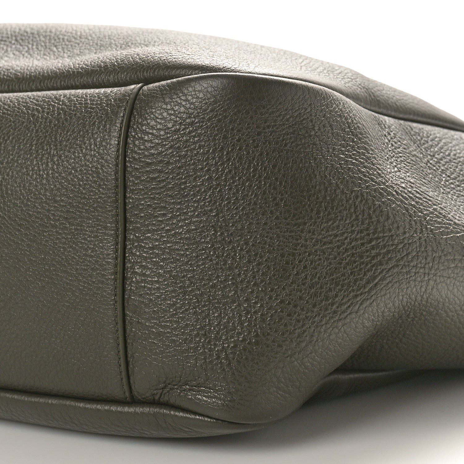 Saint Laurent Grained Deerskin Bea Tote Musk 9 of 9