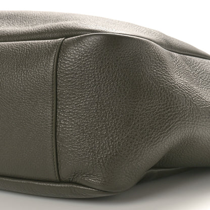 Saint Laurent Grained Deerskin Bea Tote Musk 9 of 9