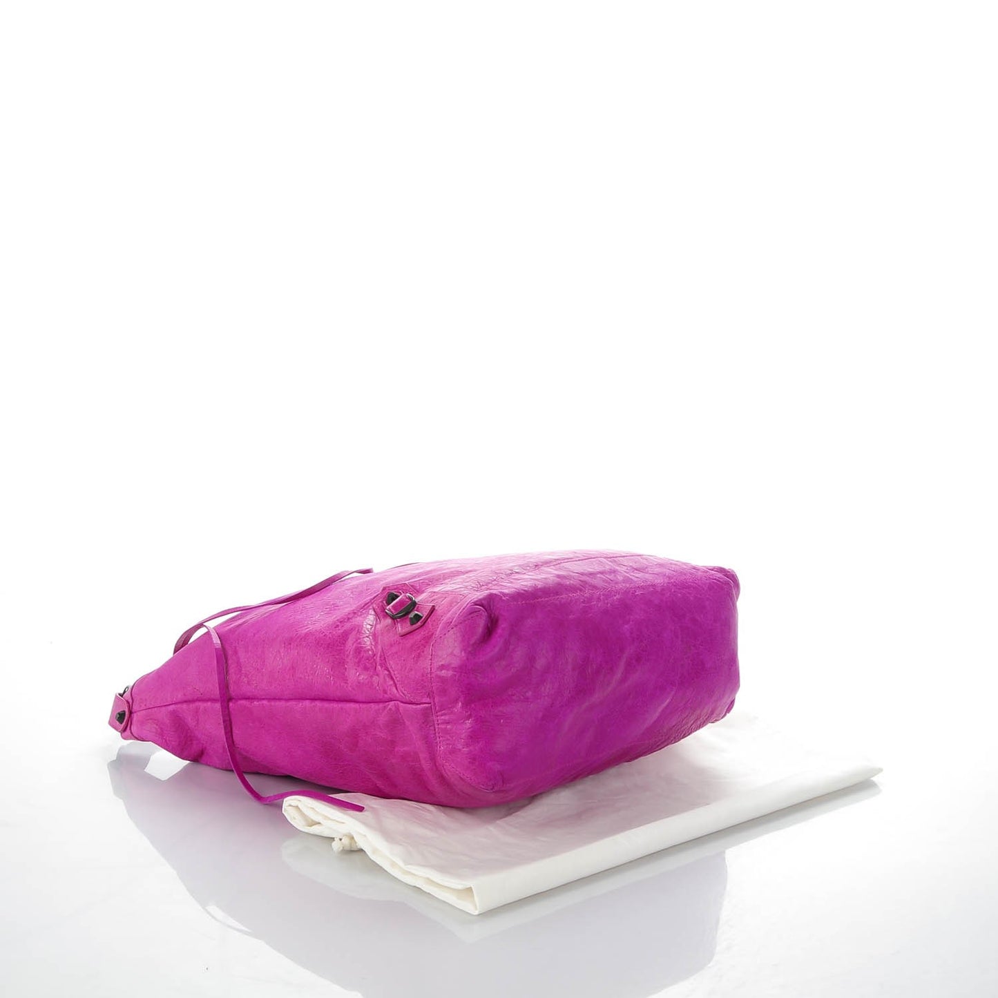 Agneau Classic Hardware Day Hobo Amethyst