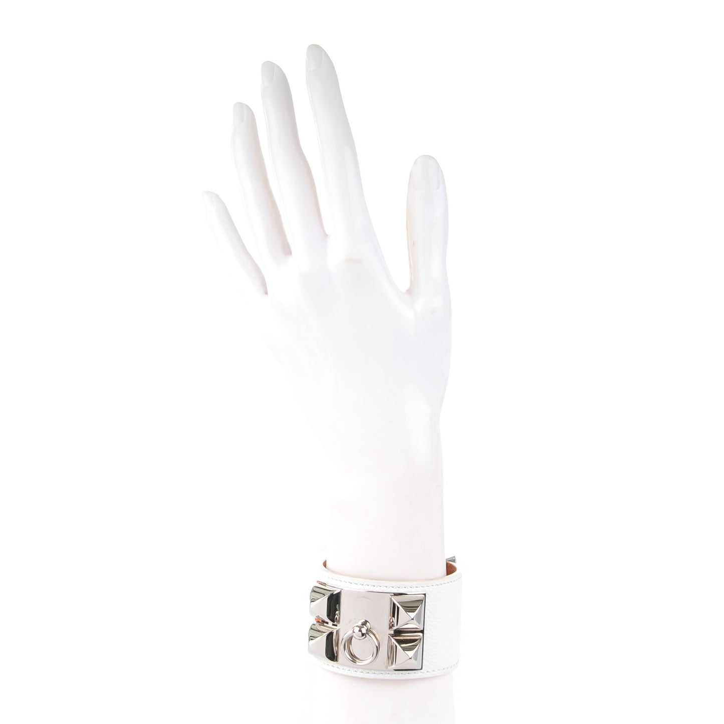 Epsom Collier de Chien CDC Bracelet S White