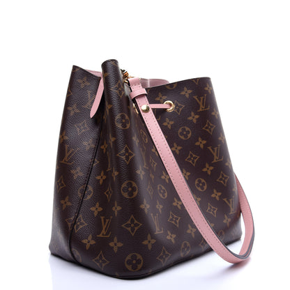 Louis Vuitton Monogram Neonoe MM Rose Poudre 3 of 11