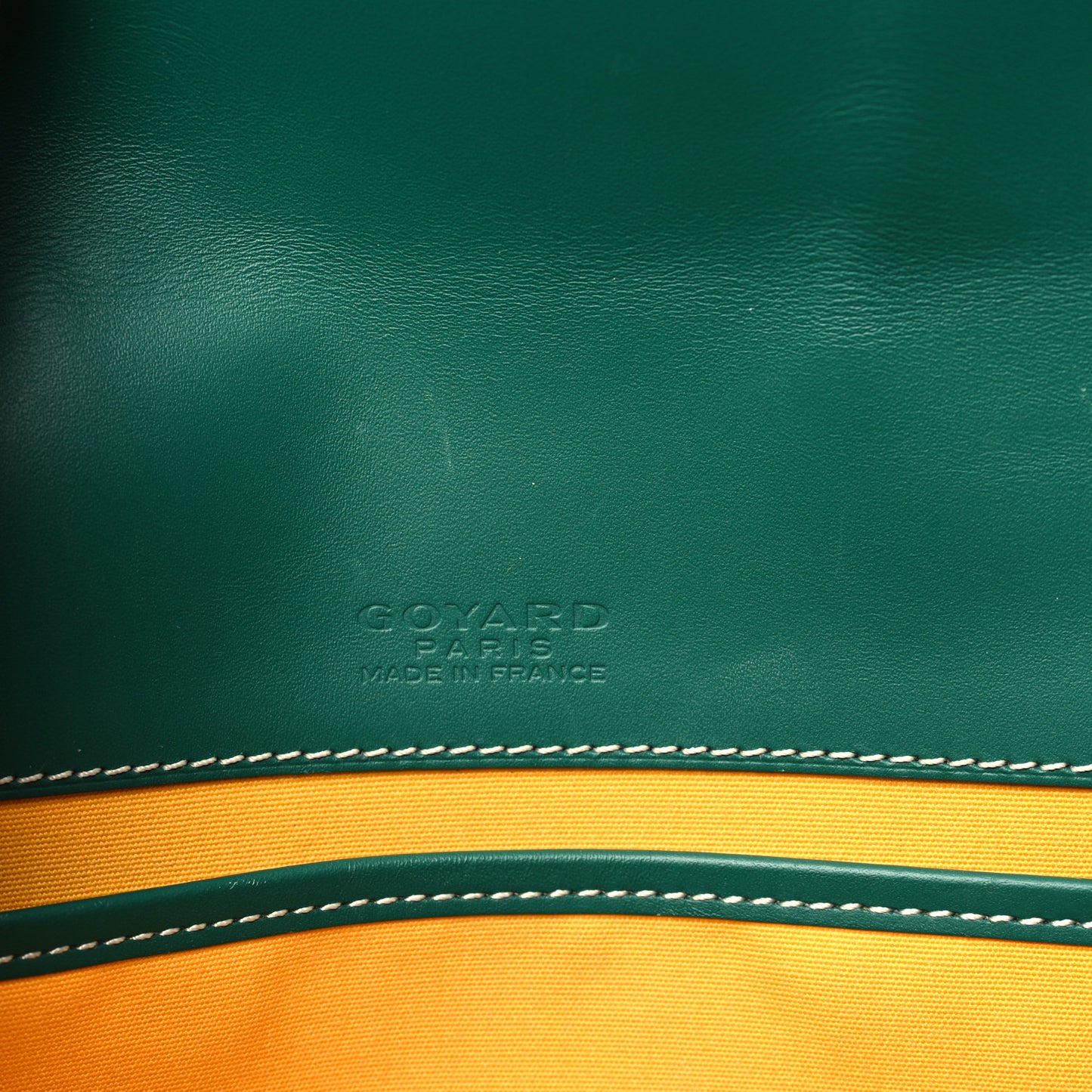 Goyardine Belvedere II MM Messenger Bag Green