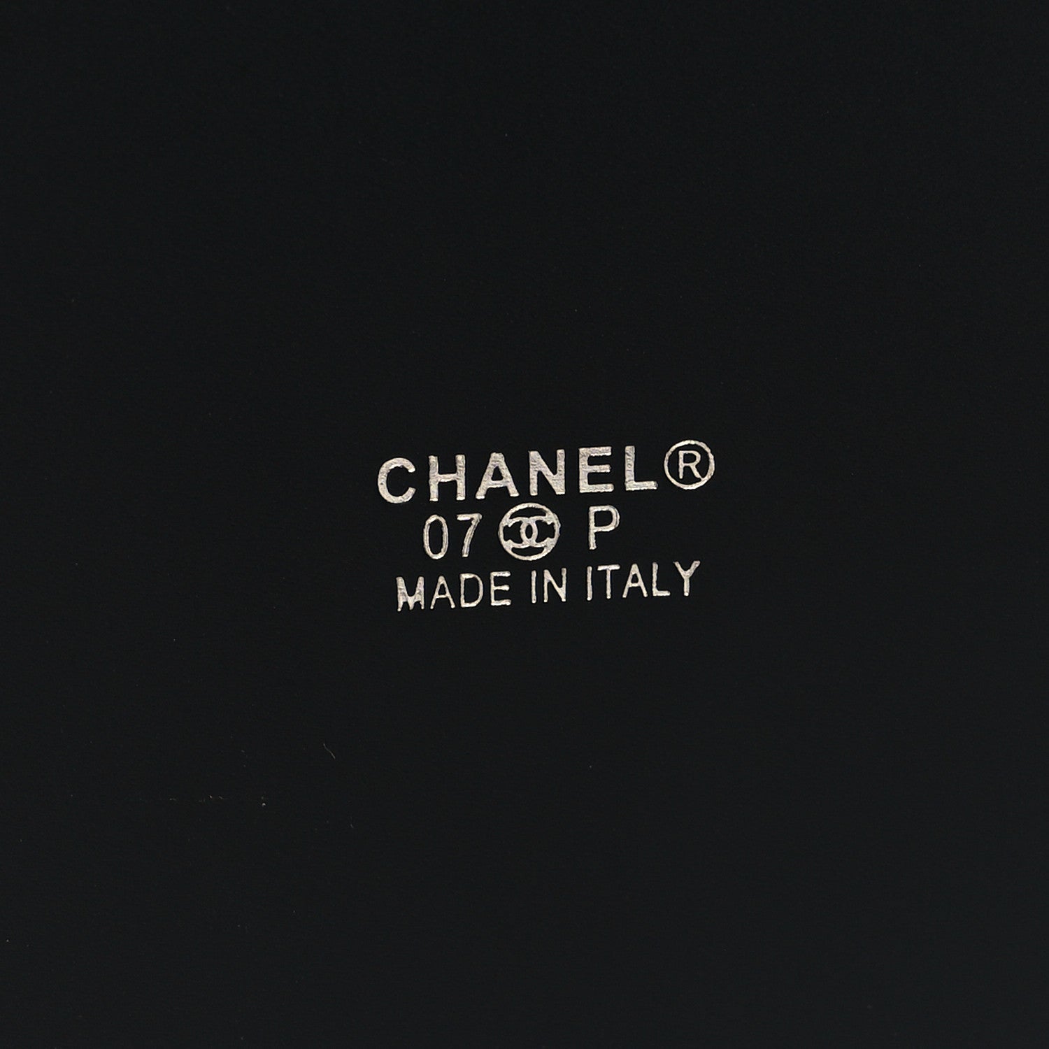 Chanel Patent CC Wide Belt 80 32 Black 5 of 7
