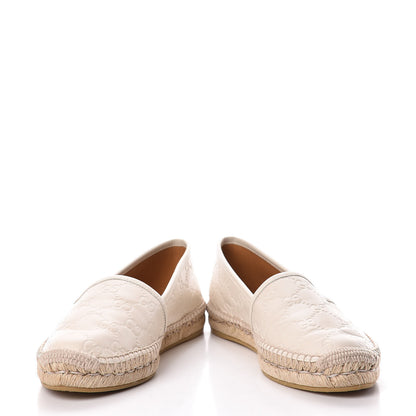 Gucci Guccissima Signature Espadrilles 38 Mystic White 5 of 12