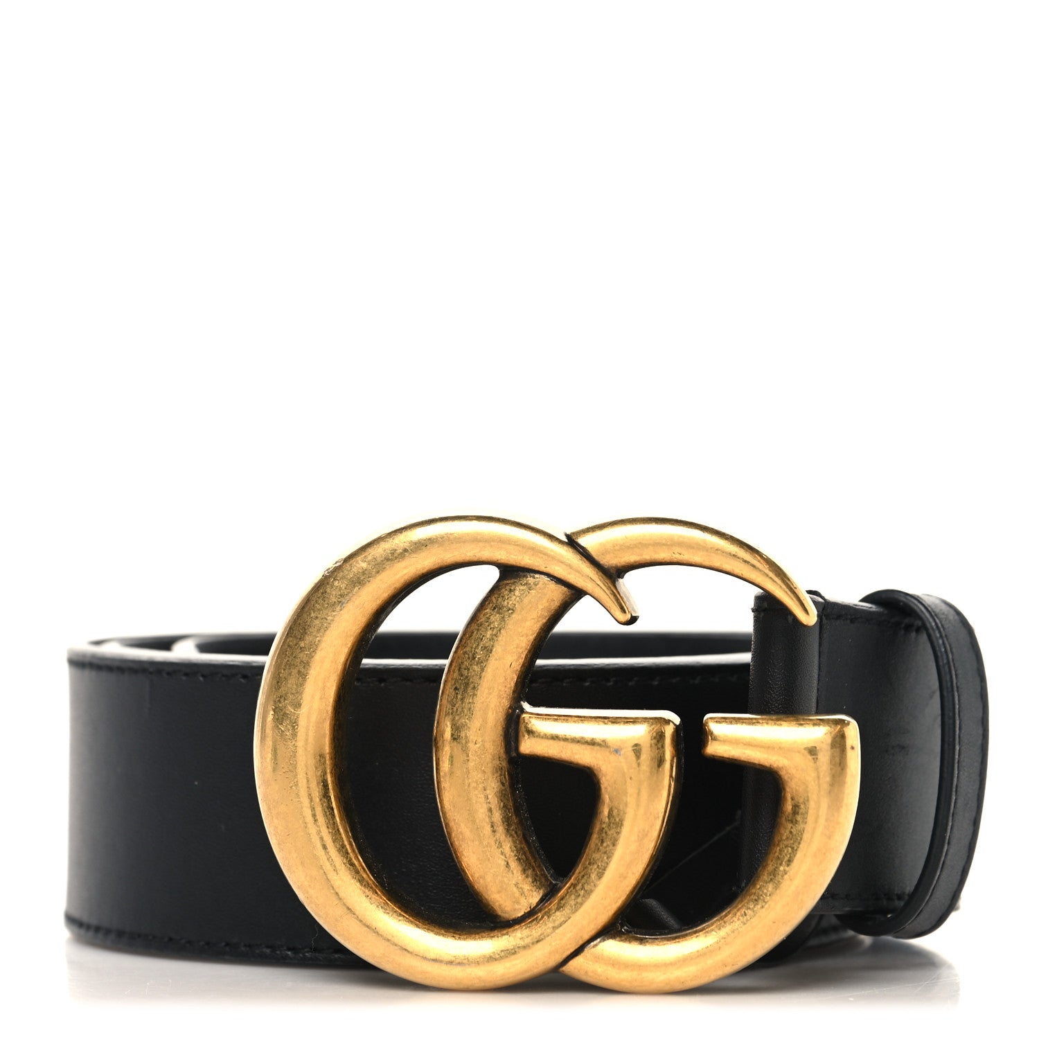 Gucci Calfskin Double G 80 32 Belt Black 1 of 6