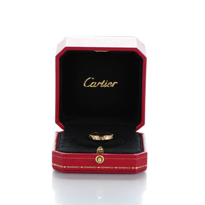 Cartier 18K Yellow Gold 4mm LOVE Wedding Band Ring 55 7.25 5 of 5
