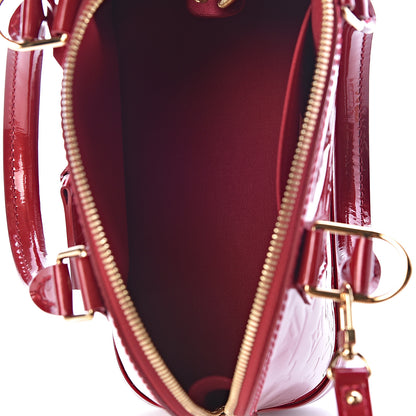 Louis Vuitton Vernis Alma BB Pomme D'Amour 5 of 9