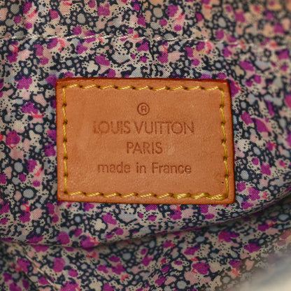Louis Vuitton Denim Patchwork Speedy 30 Blue 6 of 9