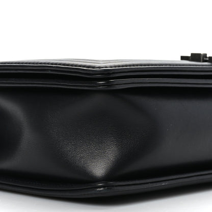 Chanel Lambskin Quilted New Medium Boy Flap Black 8 of 9