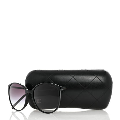 Chanel Acetate Round Sunglasses 5278 Black 8 of 8