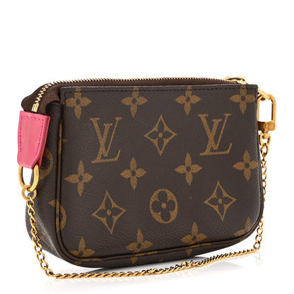 Louis Vuitton Monogram 2020 Christmas Animation Roller Coaster Mini Pochette Accessories Pivoine 3 of 10