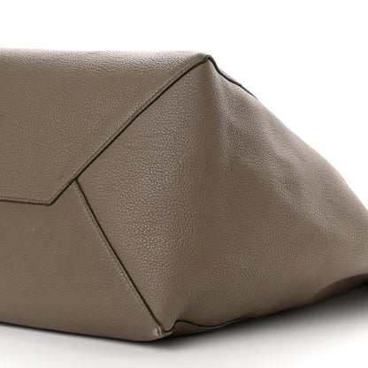 Celine Soft Grained Calfskin Medium Belt Cabas Phantom Taupe 10 of 12