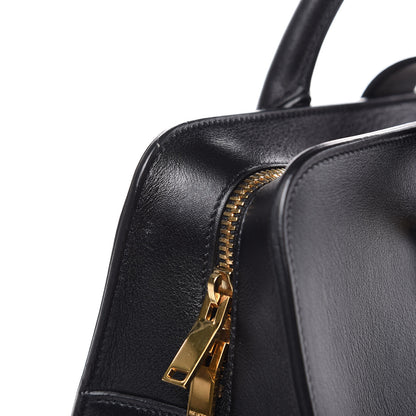 Saint Laurent Smooth Calfskin Small Monogram Cabas Black 11 of 11