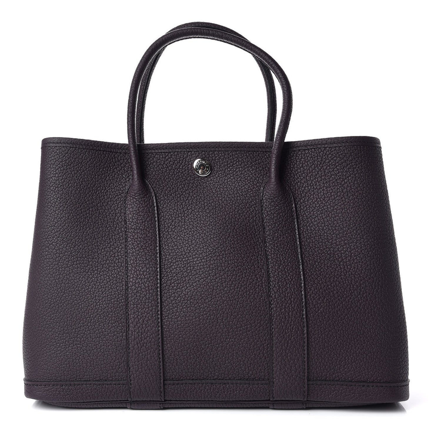 Hermes Vache Country Garden Party 30 TPM Raisin 1 of 11