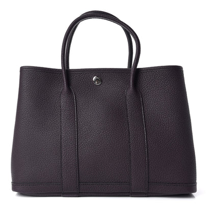Hermes Vache Country Garden Party 30 TPM Raisin 1 of 11