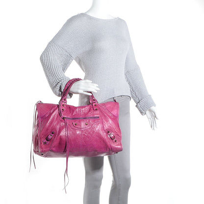 Balenciaga Chevre Work Magenta 2 of 11