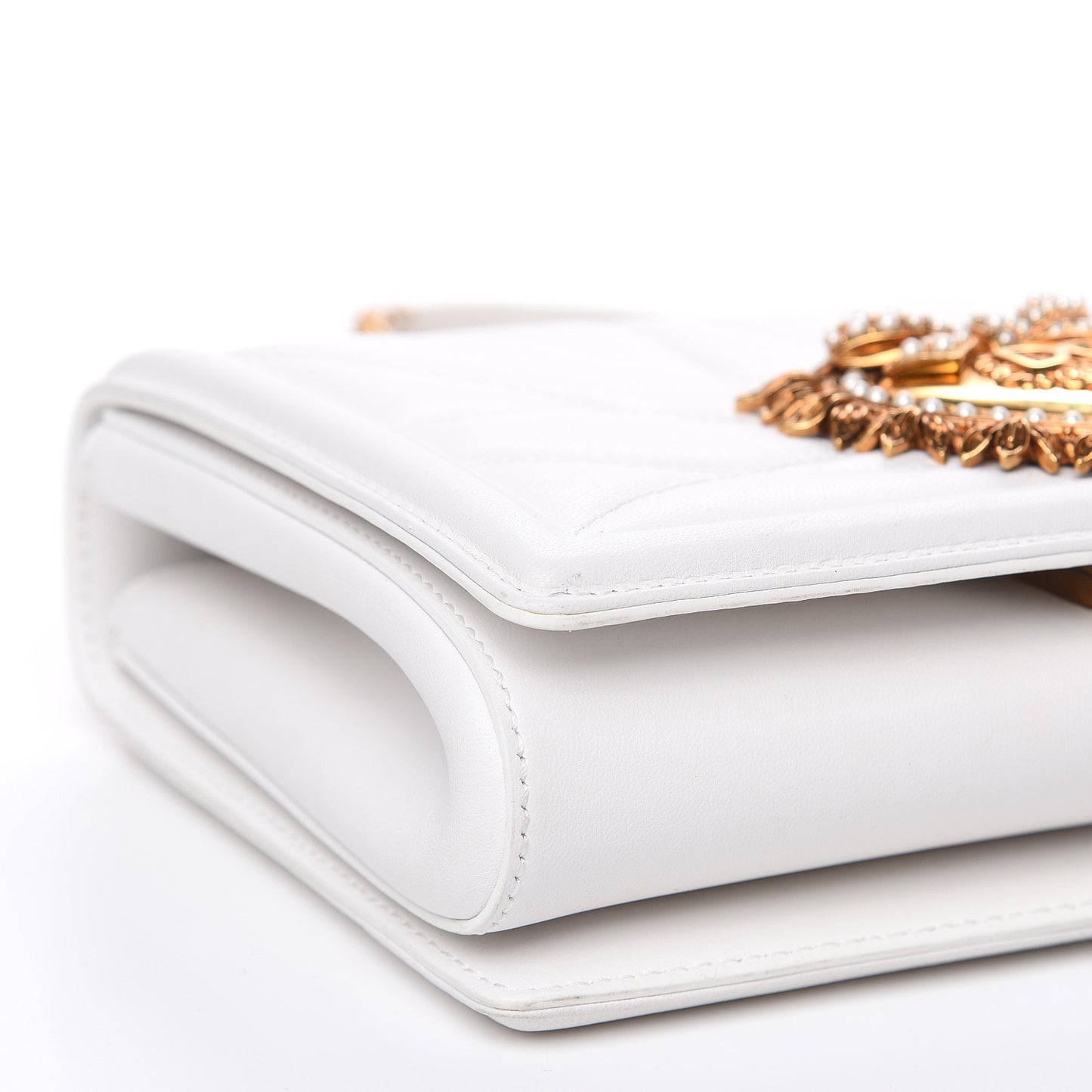 Nappa Devotion Crossbody Bag Blanco Ottico