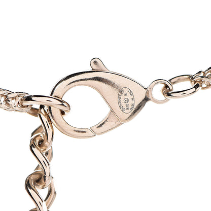 Chanel Crystal Resin Camellia CC Necklace Gold 8 of 9