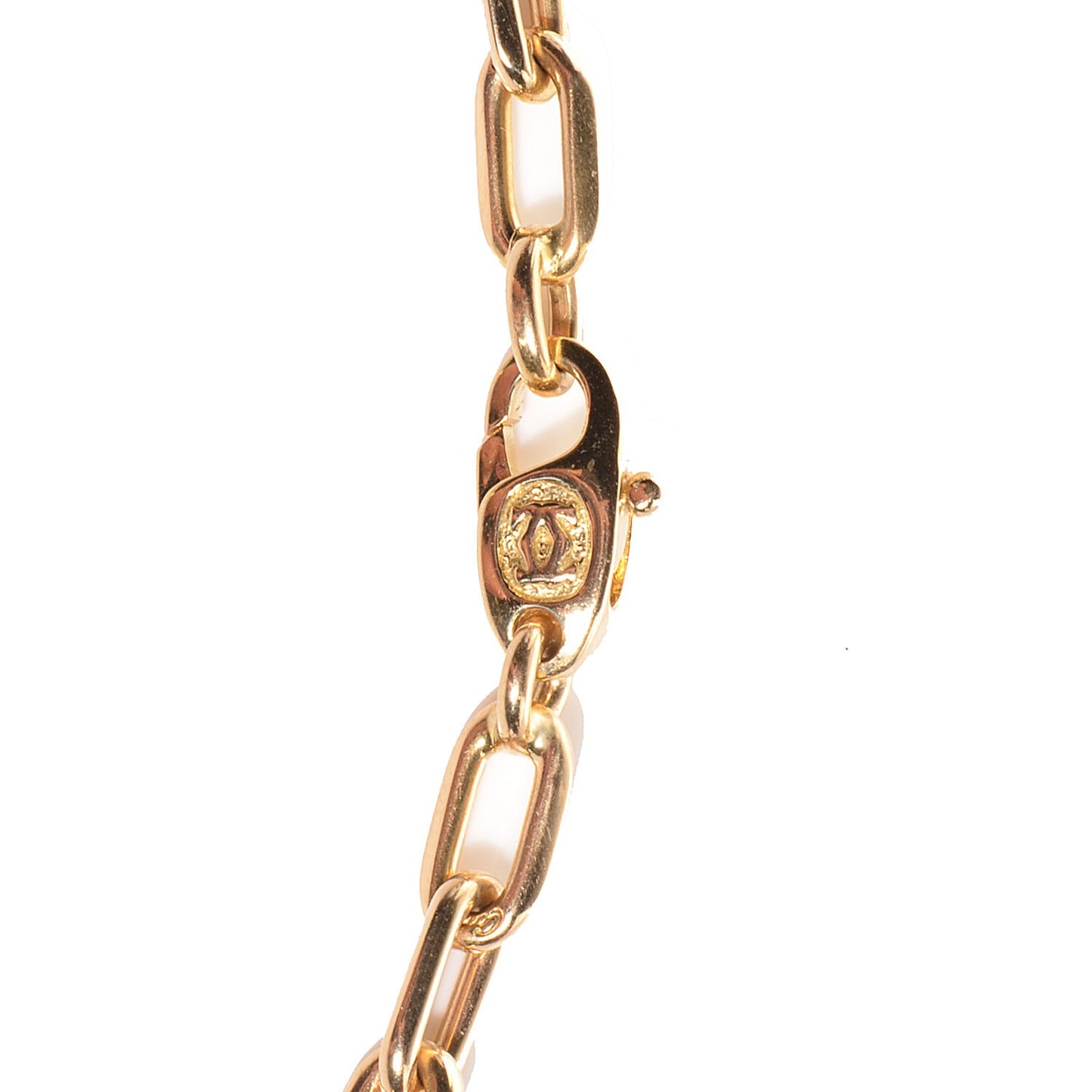 18K Yellow Gold 5mm Spartacus Chain Necklace