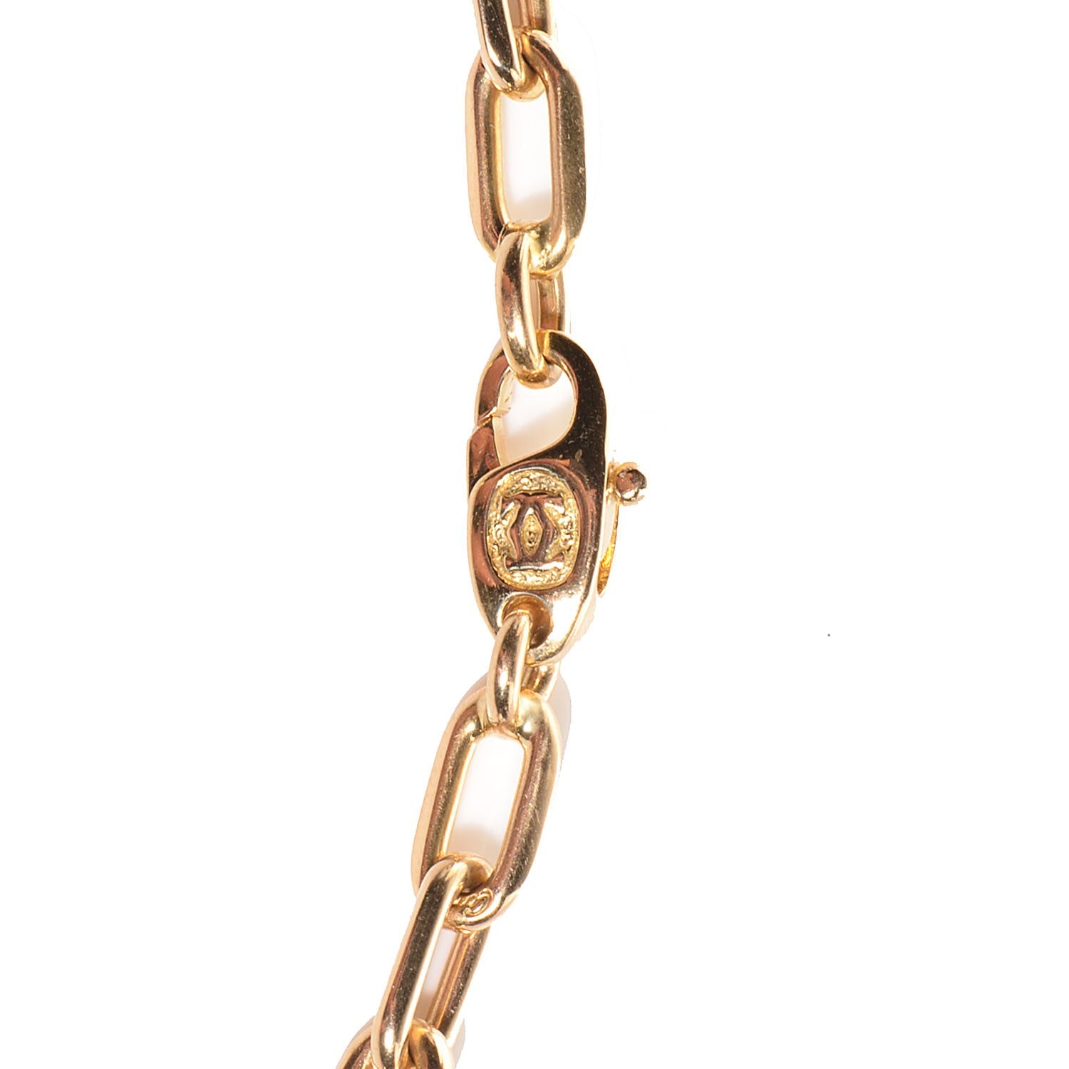 Cartier 18K Yellow Gold 5mm Spartacus Chain Necklace 3 of 4