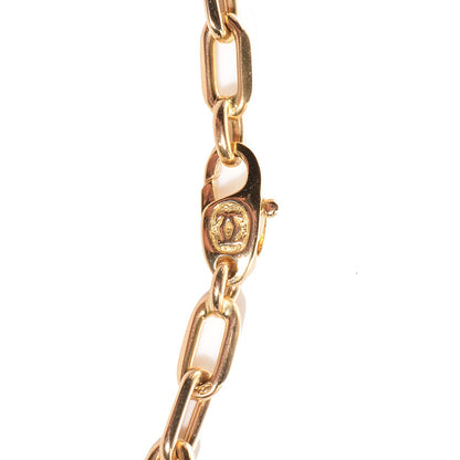 Cartier 18K Yellow Gold 5mm Spartacus Chain Necklace 3 of 4