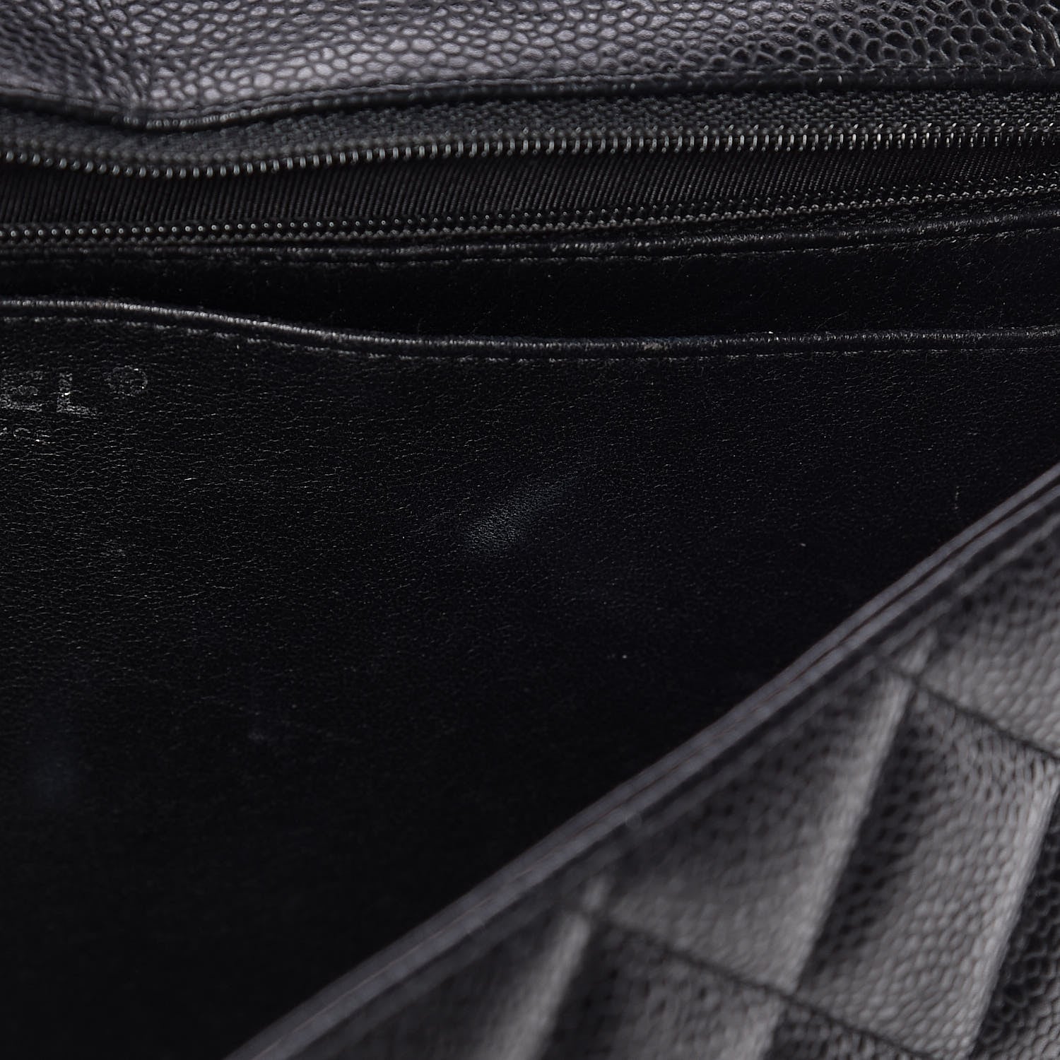 Chanel Caviar Quilted Jumbo Single Flap Black 15 of 16