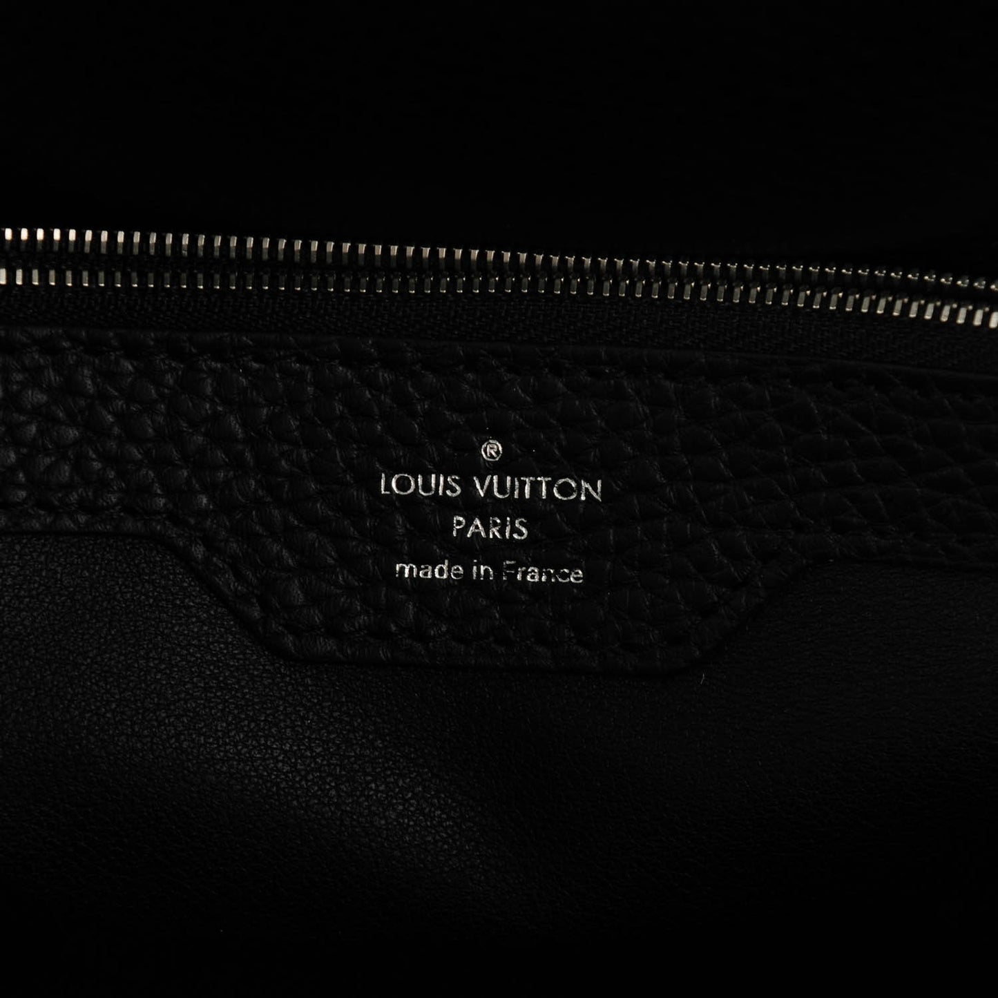 Taurillon Python Capucines MM Black