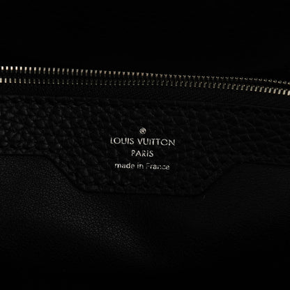 Louis Vuitton Taurillon Python Capucines MM Black 6 of 7