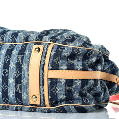 Louis Vuitton Denim Raye Cabas GM 9 of 11
