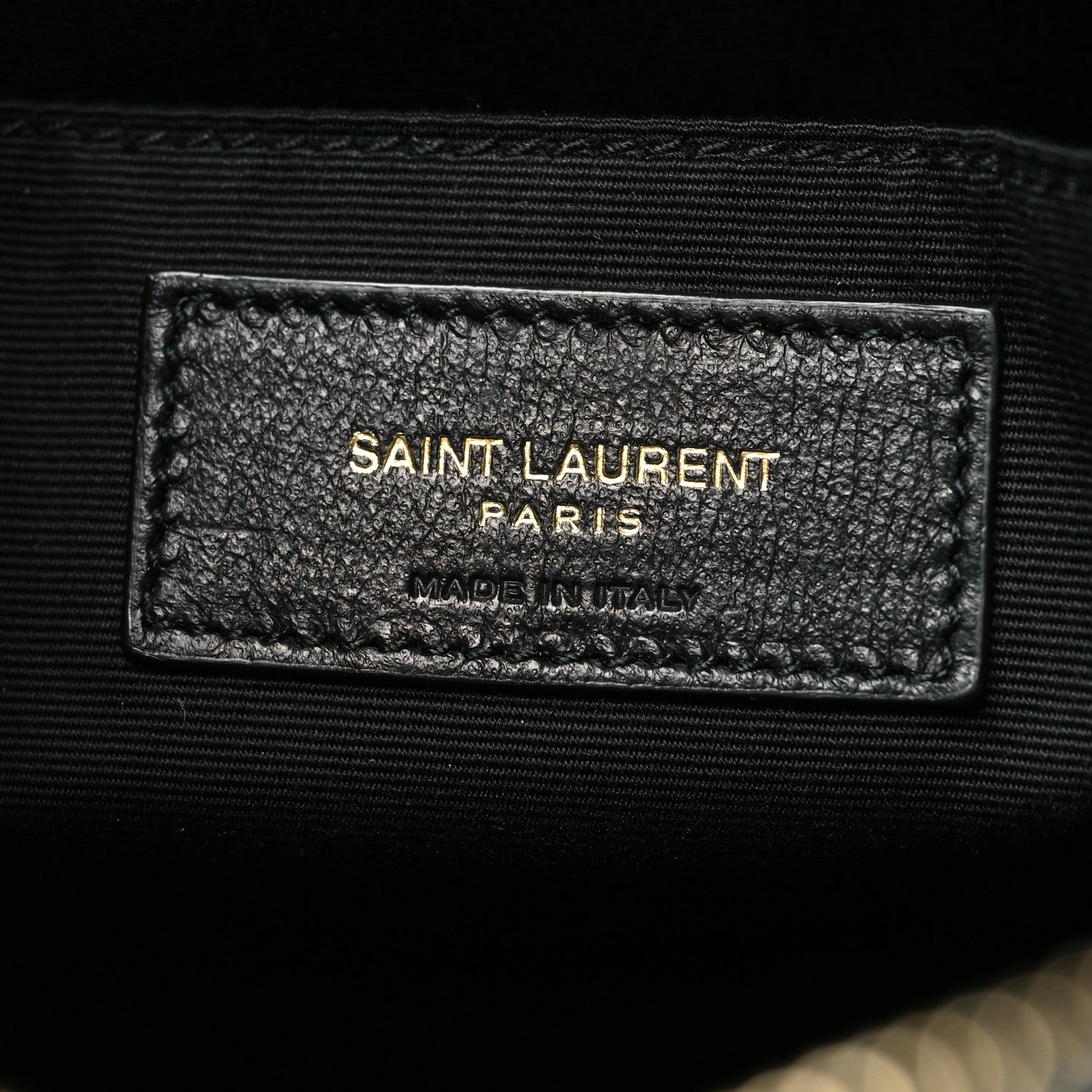 Saint Laurent Calfskin Matelasse Monogram Lou Camera Bag Sea Turquoise 6 of 9