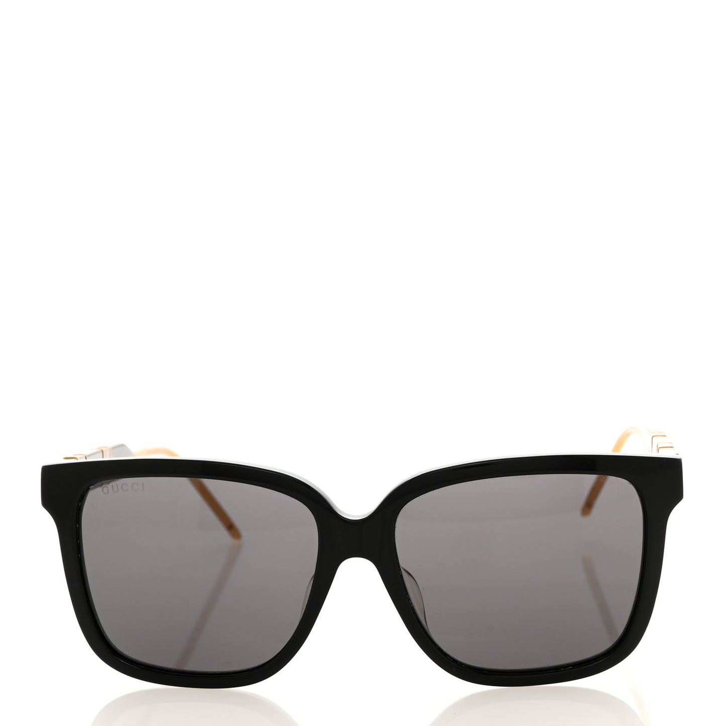 Acetate Square Sunglasses GG0599SA Black