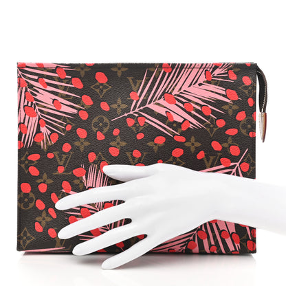 Louis Vuitton Monogram Jungle Dots Toiletry Pouch 26 Sugar Pink Poppy 3 of 14