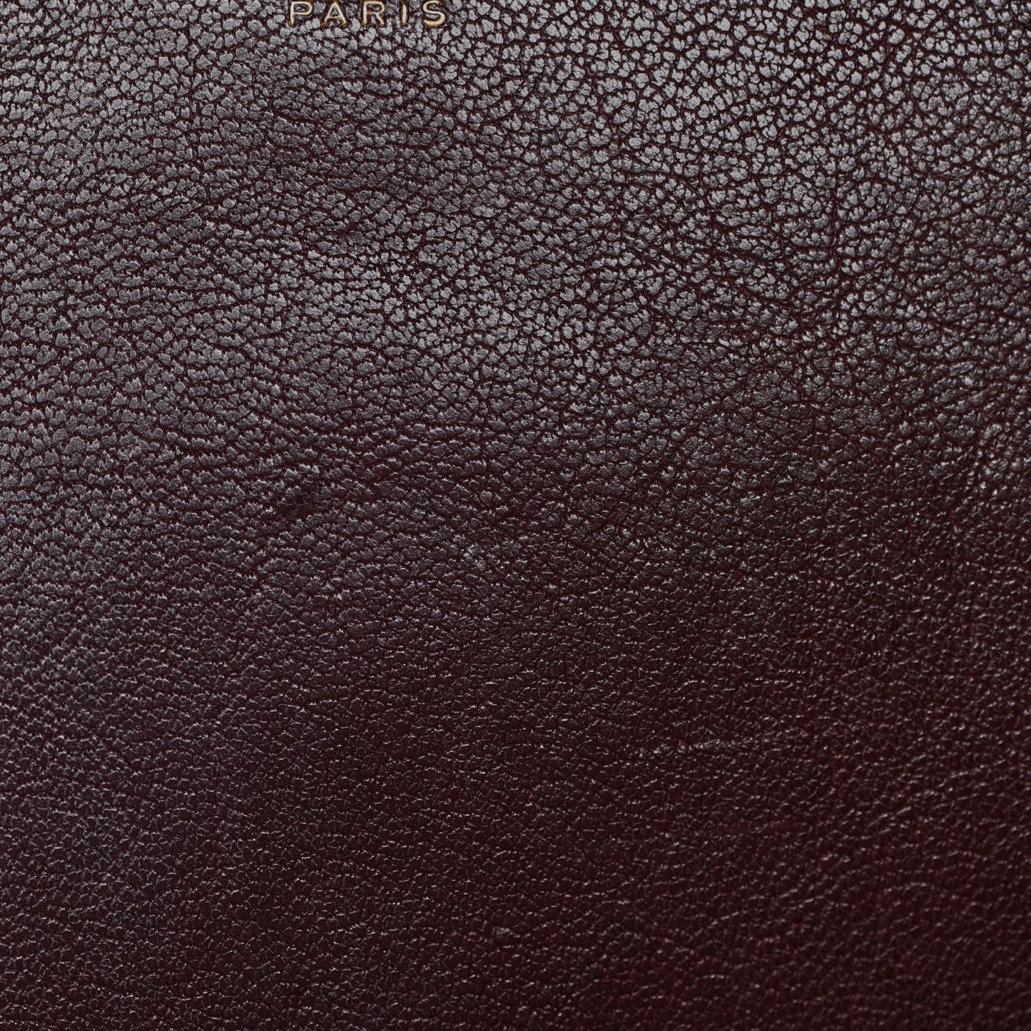 Sheepskin Matelasse Chevron Monogram Large College Satchel Bordeaux