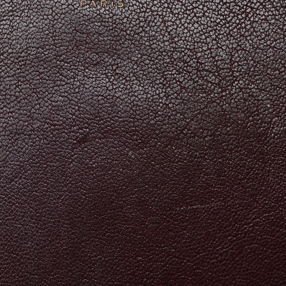 Saint Laurent Sheepskin Matelasse Chevron Monogram Large College Satchel Bordeaux 21 of 24
